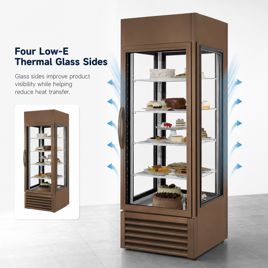 Four Low-E Thermal Glass Sides