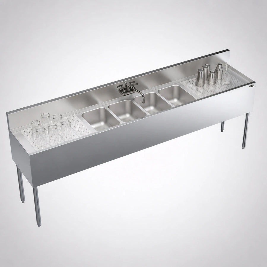 Dual Integrated Drainboards