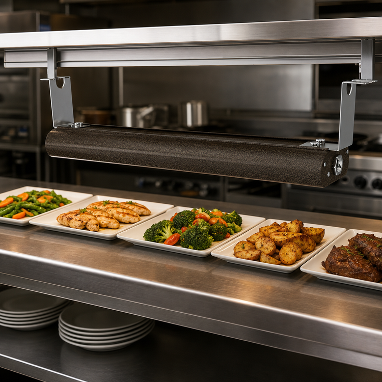 Product image #4 for Vollrath 54-Inch Low Profile Unlighted Single Strip Heat Lamp, 208V