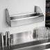 Thumbnail image #4 for CHOICE Double Stainless Steel Speed Rail, 44-Inch x 10-Inch, Keyhole Mount