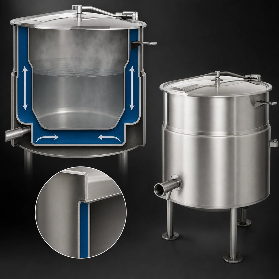 2/3 Steam-Jacketed Design