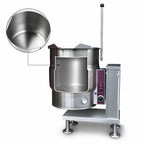 Thumbnail image #4 for Crown EC-20T 20 Gallon Electric 2/3 Jacketed Tilting Steam Kettle