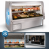 Thumbnail image #4 for Howard-McCray 34E Series 10-Foot Endless Design Self-Contained Stainless Steel Deli Meat & Cheese Service Case with LED Lighting