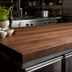 Thumbnail image #4 for John Boos Boos Block Full-Length Edge Grain American Black Walnut Kitchen Countertop, 48