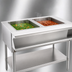 Thumbnail image #4 for Eagle Group 2-Well Sealed Well Electric Hot Food Table with Open Shelf Base, 33-Inch Wide, 120V