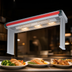 Thumbnail image #4 for Hatco Glo-Ray® GR2AHL-30 Designer Infrared Aluminum Strip Heater with Lights, 33-1/2 Inch Wide, High Watt