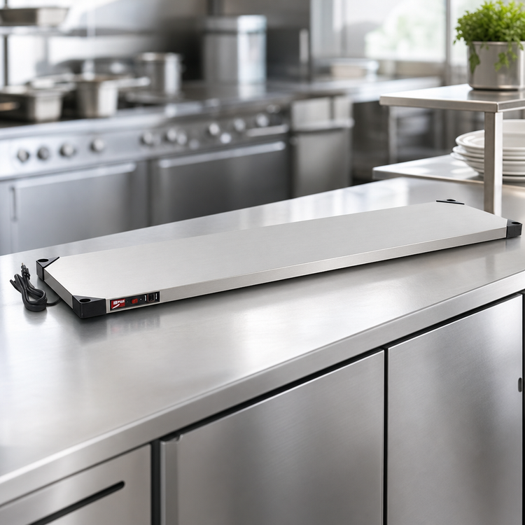 Product image #5 for Metro Super Erecta® Hot 60-Inch x 14-Inch Countertop Heated Warming Shelf