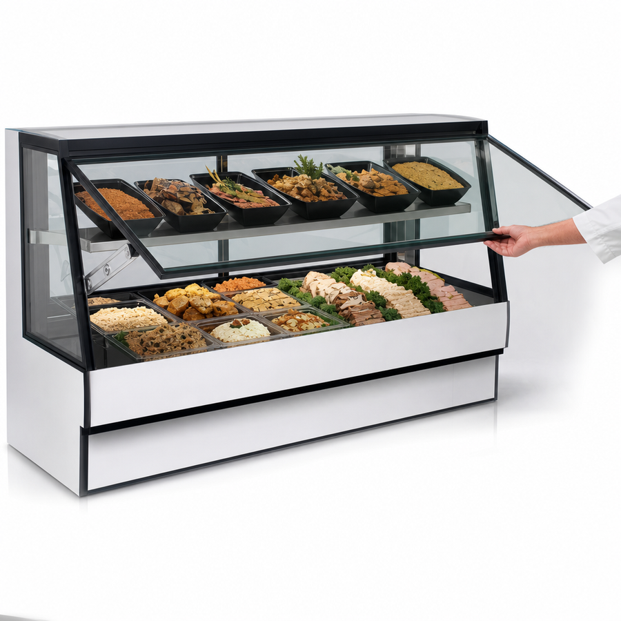 Tempered Thermopane Tilt-Out Front Glass