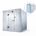 Thumbnail image #4 for Outdoor Quick Ship Walk-In Freezer Panels Only with Aluminum Floor, 12' x 8' x 7'-7