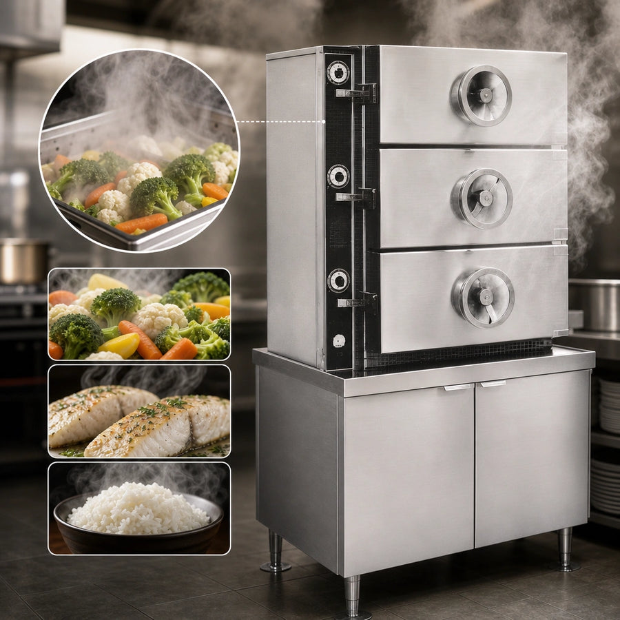 Direct Steam Pressure Cooking