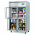 Thumbnail image #4 for Everest Refrigeration ESGRH4 2-Section Glass Door Reach-In Refrigerator, 48 Cu. Ft., Top-Mounted R290