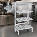 Thumbnail image #4 for Channel Manufacturing TT2054 Tubular Aluminum Cantilever Shelf, 51.375 in W x 21 in D x 2.5 in H