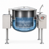 Thumbnail image #4 for Crown DLT-60TC 60 Gallon Direct Steam Tilting Kettle with Quad-Leg Base