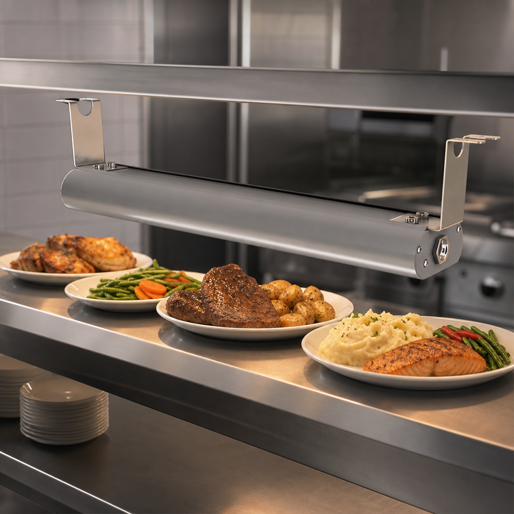 Product image #4 for Vollrath 36 Inch Low Profile Unlighted Strip Heat Lamp, 208V