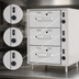 Thumbnail image #4 for RedHots DWN-3-240 3-Drawer Narrow Freestanding Warming Drawer
