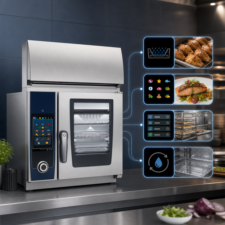 Product image #4 for RATIONAL iCombi Pro XS Electric Countertop Combi Oven with UltraVent Plus