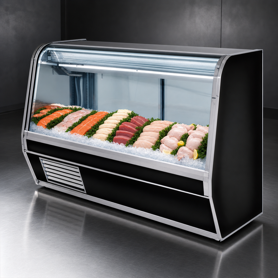 Single Duty Fish & Poultry Display