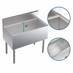 Thumbnail image #4 for Krowne Royal Series KR19-36 36-Inch Underbar Ice Bin/Cocktail Unit, 110 lb Capacity, 12-Inch Deep Bin, No Cold Plate