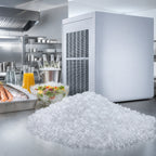Thumbnail image #4 for Manitowoc RFK0620WZ Water-Cooled Flake Ice Maker, 740 lb/24 Hours, Self-Contained, Stainless Steel, 220-240V 50 Hz
