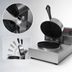 Thumbnail image #4 for Nemco 7000A-2 Dual Round Countertop Waffle Baker with Digital Programmable Controls
