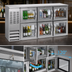 Thumbnail image #4 for 72-Inch Three-Section Pass-Thru Back Bar Refrigerator with 6 Glass Doors