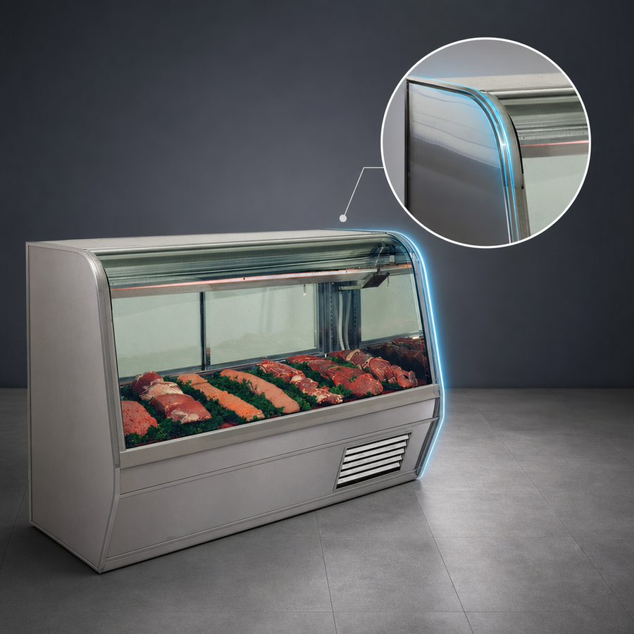 Curved Glass Front