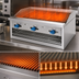 Thumbnail image #4 for Comstock-Castle 24-Inch Countertop Gas Char-Broiler/Warmer Combination