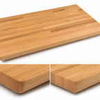 Thumbnail image #4 for John Boos Appalachian OKT-BL7227-V Red Oak Edge-Grain Island Countertop, Blended Rails, Varnique Finish, 72 x 27 x 1-1/2 Inch