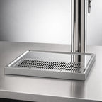 Thumbnail image #4 for Perlick Corporation 43840SS Surface-Mount Stainless Steel Platform Drip Tray Trough, 23-7/8" W x 16" D, No Holes