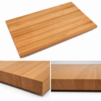 Thumbnail image #4 for John Boos Appalachian OKT14432-V Red Oak Edge Grain Island Countertop, 144 x 32 x 1-1/2 Inch, Varnique Finish, No Backsplash