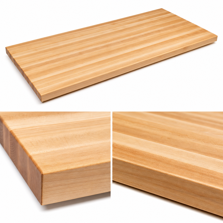 Product image #4 for John Boos Boos Block Edge Grain Maple Kitchen Countertop, 96 Inch x 42 Inch x 1-1/2 Inch, Penetrating Oil Finish
