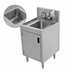 Thumbnail image #4 for Advance Tabco Prestige Supreme Freestanding Underbar Hand Sink with Cabinet Base and Faucet, 18 x 20 x 36 Inches