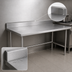 Thumbnail image #4 for Advance Tabco 108-Inch x 30-Inch Stainless Steel Work Table with 5-Inch Backsplash