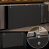 Thumbnail image #4 for Glastender 42-Inch Black Locking Cover for BLD-42 Underbar Units