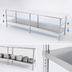 Thumbnail image #4 for 108-Inch x 30-Inch Stainless Steel Underbar Work Table with Adjustable Undershelf