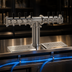 Thumbnail image #4 for Glastender Pipe Tee Countertop Draft Dispensing Tower with 8 Faucets, Glycol-Cooled, Mirror Finish