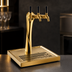 Thumbnail image #4 for Perlick Lucky 3-Faucet Countertop Glycol-Cooled Draft Beer Tower, Gold Finish
