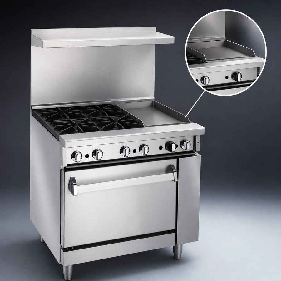 12-Inch Thermostatic Griddle