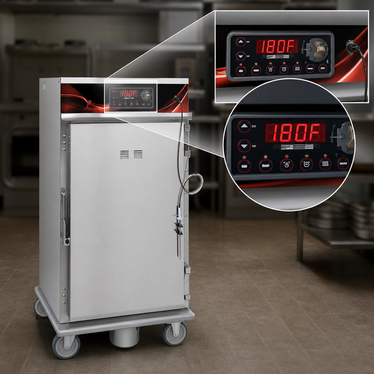 Product image #4 for Half-Height Under-Counter Radiant Cook-and-Hold Oven Cabinet, Stainless Steel