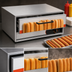 Thumbnail image #4 for Roll-A-Grill 48-Bun Moist Heat Bun/Food Warmer, 220V, Stainless Steel Countertop Unit