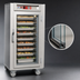 Thumbnail image #4 for Metro C5 6 Series 3/4-Height Mobile Heated Holding Cabinet with Clear Glass Doors and Universal Slides