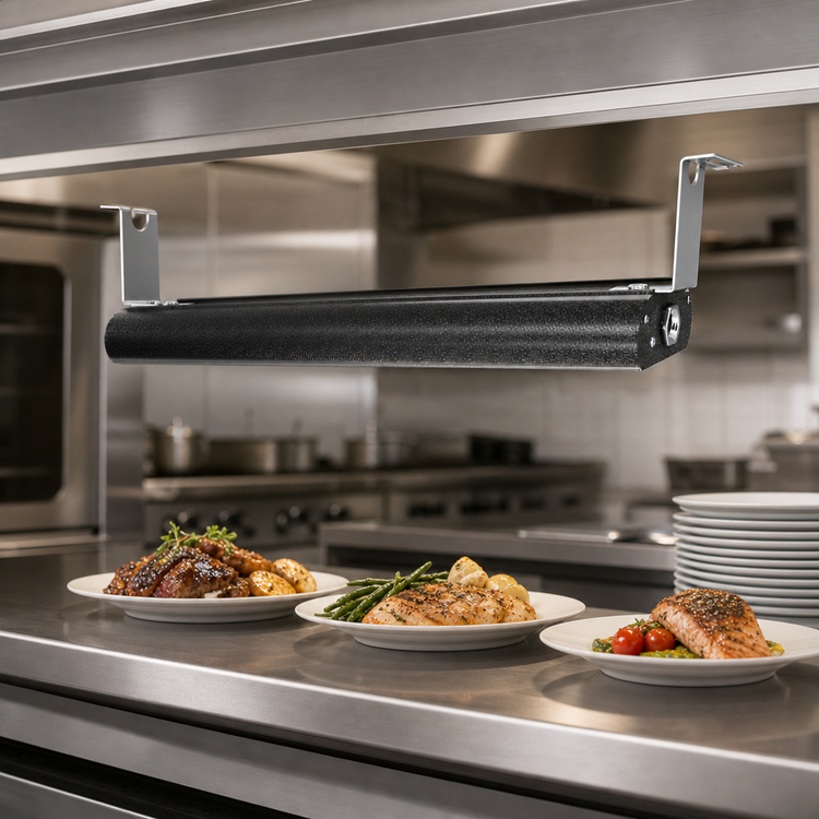 Product image #4 for Vollrath 36 Inch Low Profile Unlighted Strip Heat Lamp with Remote Infinite Switch, 208V