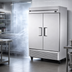 Thumbnail image #4 for True T-49F-HC Two-Section Reach-In Freezer, Self-Contained Bottom-Mount, Stainless Steel Doors, -10°F