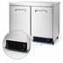 Thumbnail image #4 for Kelvinator Commercial 2-Section Undercounter Refrigerator, 36-Inch Wide, ADA Height, 8.9 Cu. Ft., Stainless Steel