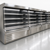 Thumbnail image #4 for Howard-McCray 35E Series Dairy Open Merchandiser with LED-Lit Shelves, Stainless Steel, 75-Inch W x 60-Inch H