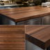 Thumbnail image #4 for John Boos Boos Block 132-Inch x 38-Inch American Black Walnut Edge Grain Kitchen Countertop, 2-1/4-Inch Thick