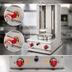 Thumbnail image #4 for American Range AVB-2 Countertop Gas Vertical Broiler with 2 Burners, 65 lb. Capacity