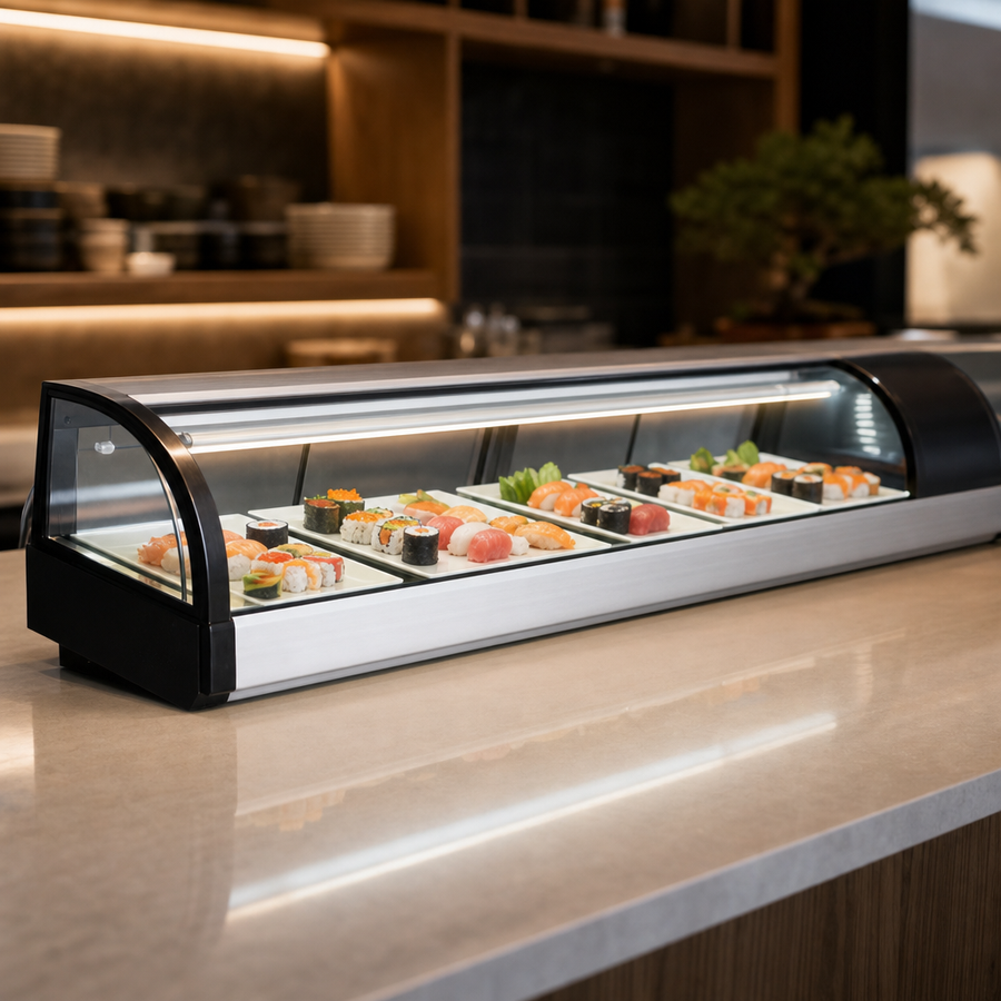 Curved Glass Display