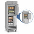 Thumbnail image #4 for Kelvinator Commercial 27-Inch One-Section Reach-In Freezer with Two Half Doors, 21 Cu. Ft., Bottom Mount