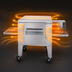 Thumbnail image #4 for Lincoln Impinger I 1400 Series Floor Model Single-Deck Natural Gas Conveyor Pizza Oven with Solid Door and Glass Access Window